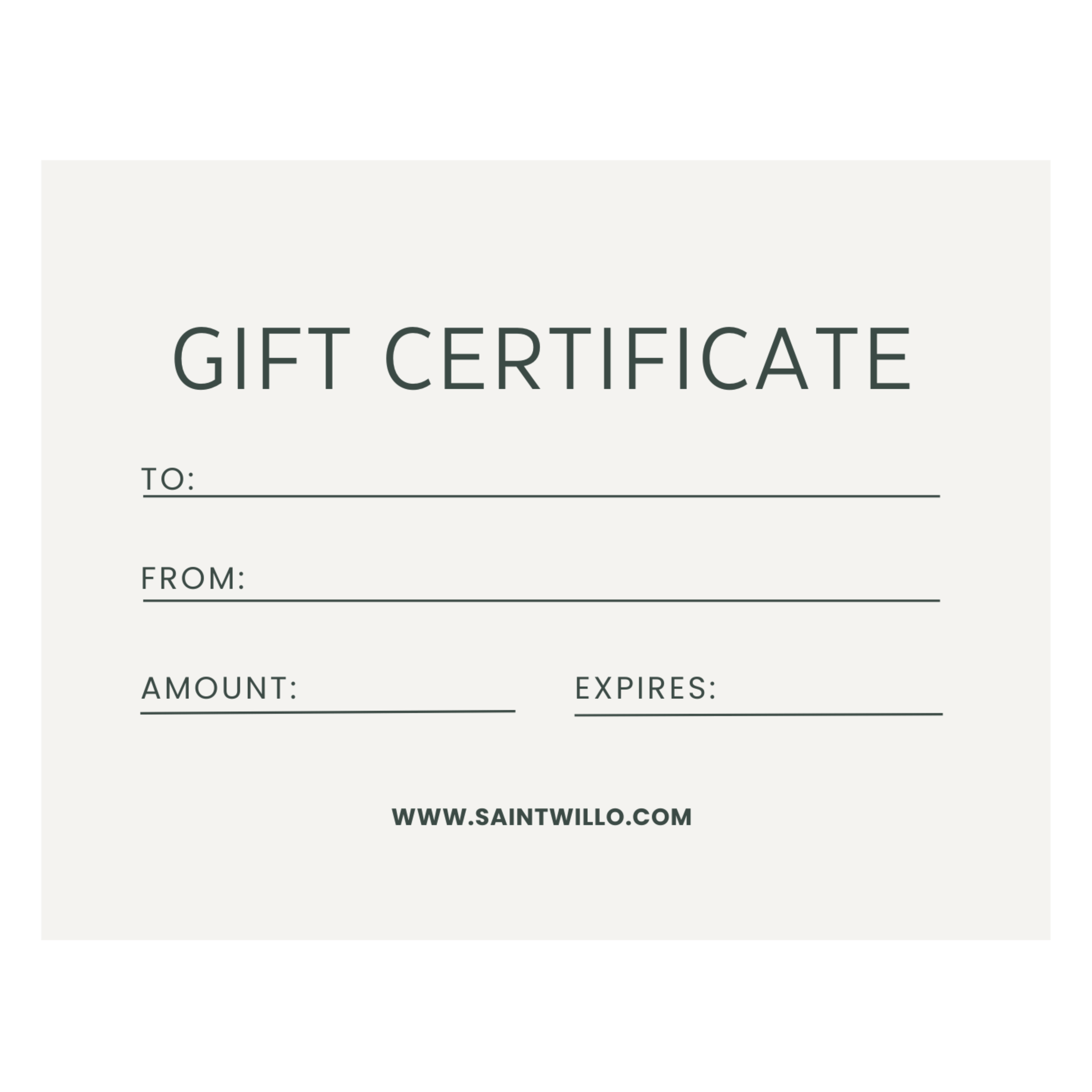 SW Gift Card
